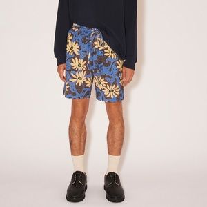 Nanushka all-over floral print swim shorts